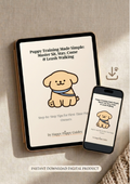 Puppy Training Made Simple: Sit, Stay, Come & Leash Walking (PDF Guide)