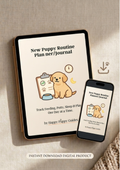 New Puppy Routine Planner & Journal (PDF)