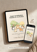 Puppy Socialisation Planner (0–16 Weeks) PDF Guide