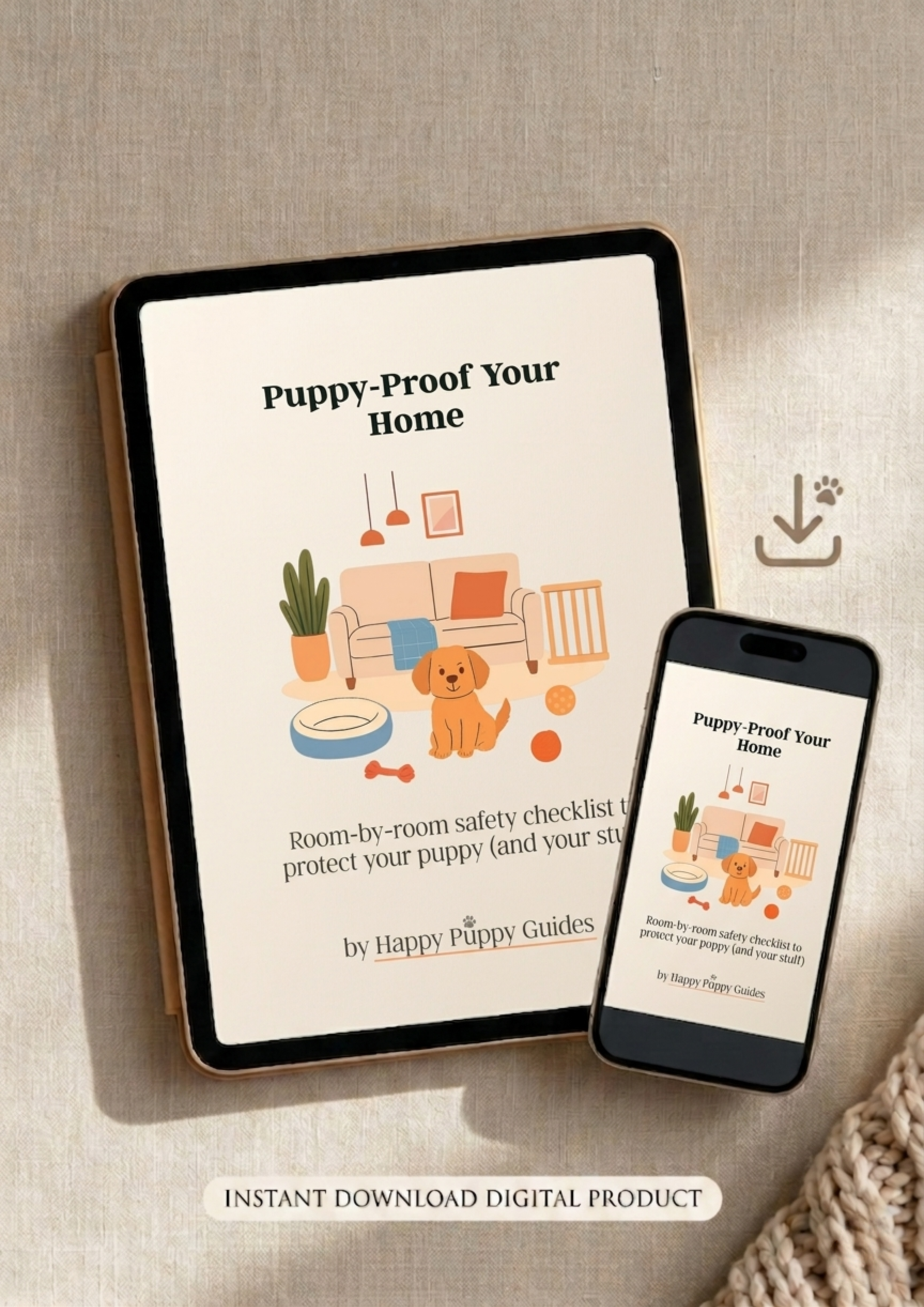 Puppy-Proof Your Home (PDF Guide)